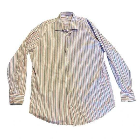 Banana Republic Other - Banana Republic Striped Button Down Shirt Size Large